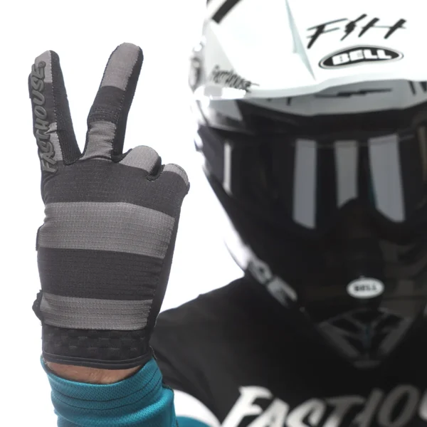 Speed Style Negro Gris - 5 Guantes - Speed Style Negro