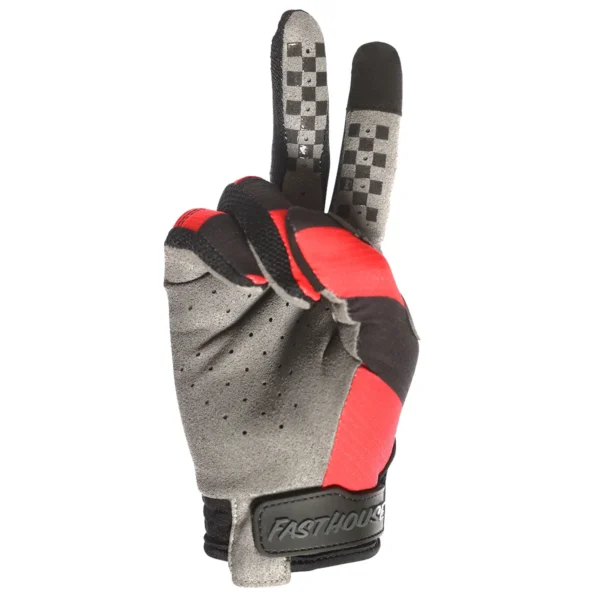 Speed Style Negro Rojo - 3 Guantes - Speed Style Negro Rojo